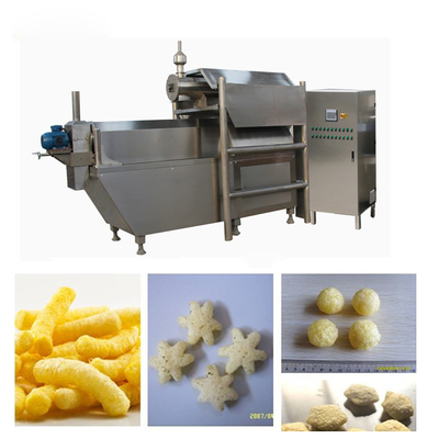 CE Certification Corn Cheese Ball Puff Snack Maker Machine twin screw extruder