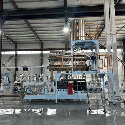 CE Certificate Large Capacity Pet Food Line Twin Screw Extruder