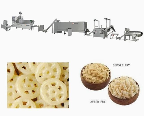 Automatic Puffed Food Making Machine / cereal Bulking Machine / puffed Snack Extruder Machine