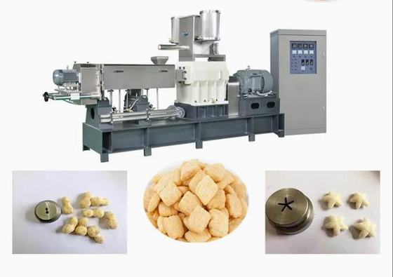 Automatic wheat corn rice puffing machine for cereal 150kg/h , 240kg/h , 500kg/h