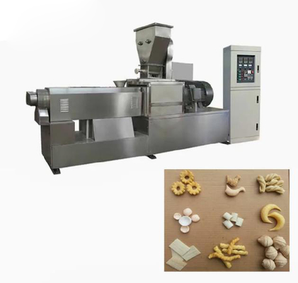 Automatic wheat corn rice puffing machine for cereal 150kg/h , 240kg/h , 500kg/h
