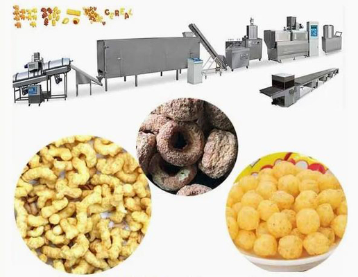 Automatic Puffed Food Making Machine