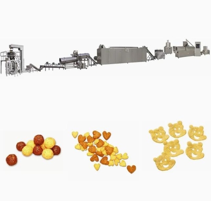Corn Puff Extruder Machine With WEG Motor