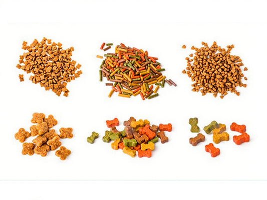 Dog / cat / bird / fish / Pet Food Making Machine - China Pet Feed Production Line with WEG Motor Three Year Guarantee