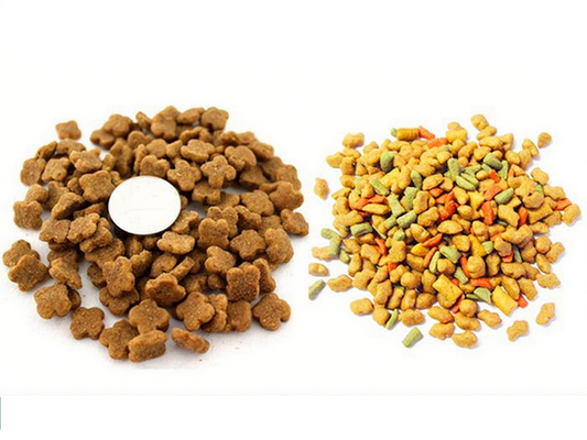 Dog / cat / bird / fish / Pet Food Making Machine - China Pet Feed Production Line with WEG Motor Three Year Guarantee