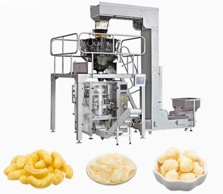 Big Capacity Corn Snacks Puff Extruder Machine Food Production Line