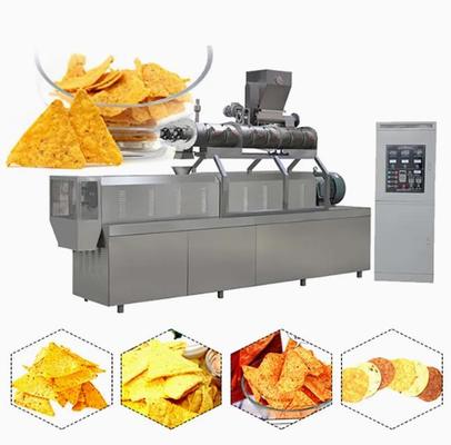 New 120kg/H Corn Puff Making Machine / English Version Puff Snack Extruder