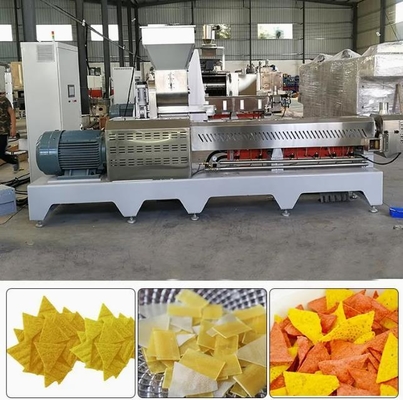 120kg Per Hour Corn puff snack making machine / puffed corn snack production line