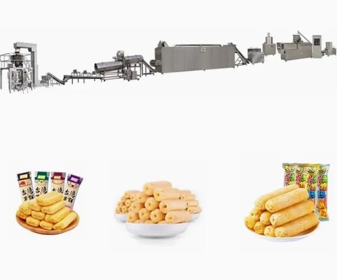Corn Puff Extruder Machine / production line , puffed wheat machine