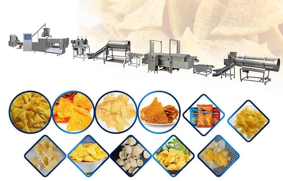 Snack Food Rice grain , wheat puffing machine for ball , tube , stick Variety shapes