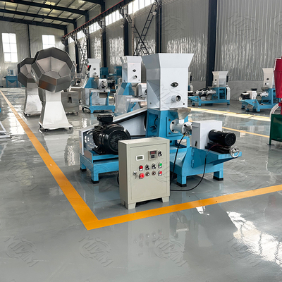 Durable dog food machinery  , fish feed extruder machine Stainless Steel