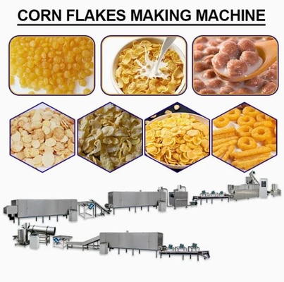 High Efficiency Automatic Cheese Puff Extruder Machine / Production Line