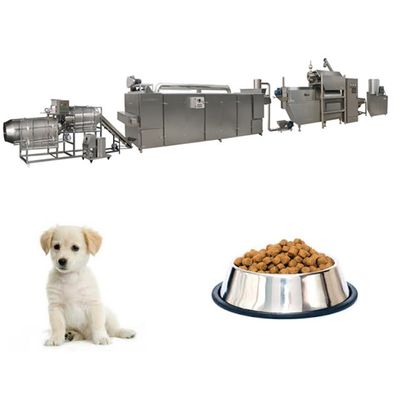 Low Electricity Floating Fish Feed Extruder Processing Line CE / ISO Certification