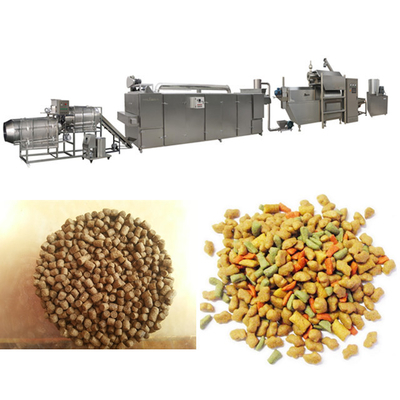 Fish Extruder Machine Floating Fish Feed Processing Line CE / ISO Certification