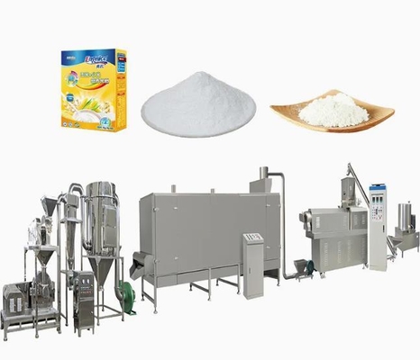 Fully Automatic Nutritional Baby Powder Food Extruder Machine /  baby food making machine
