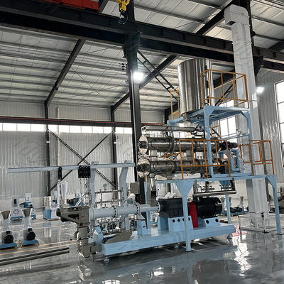 Automatic High Efficiency Pet Food fish feed extruder machine Stainless Steel