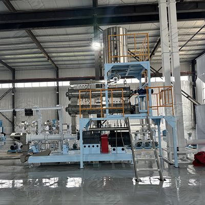 Feed Pellet Extruder Twin Screw Pet Food Extruder Machinery with CE Approved