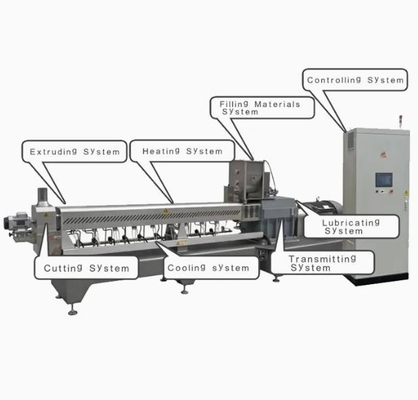Healthy Nutritional Powder Food Extruder Machine / Production Line