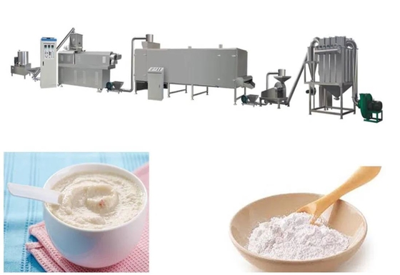 Fully Automatic nutritional powder Food Extruder Machine , rice extruder machine