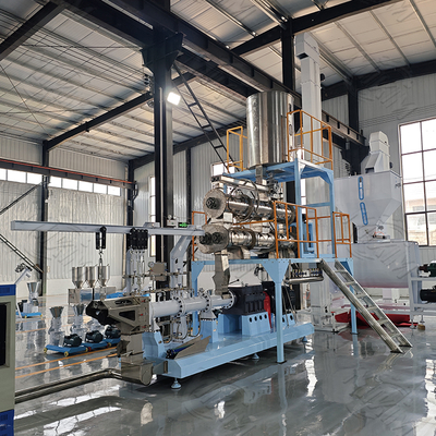 Multifunction Stainless Steel Dry pet food Pet Food Extruder processing line