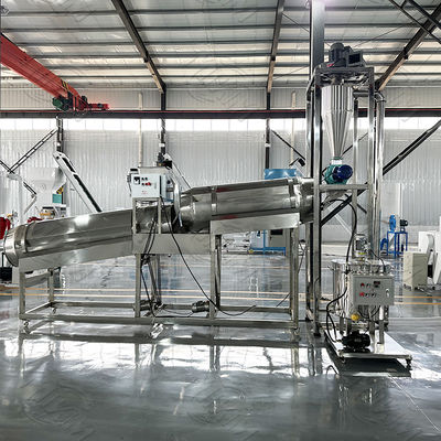 German Motor Dry Pet Fish Food Extruder Machine / Processing Line with CE approved