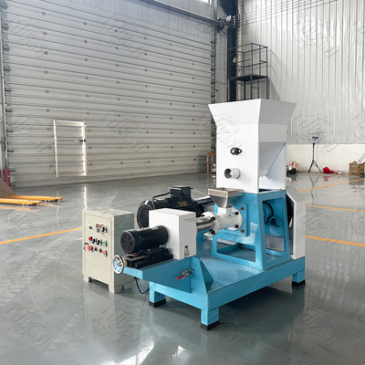 Multifunction Stainless Steel full automatic Pet Food Extruder / Feed Pellet Extruder