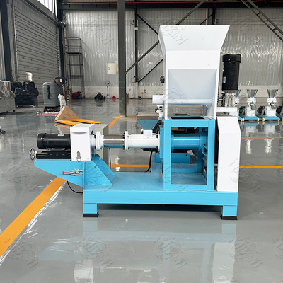 5300 x 1100 x 2300mm Dog Food Roaster / Pet Food Extruder Machine with CE certificated