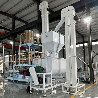 150-200kg/hr Pet Food Extruder Machine , fish feed extruder machine