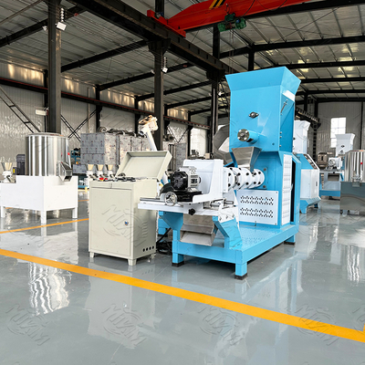 150-200kg/hr Pet Food Extruder Machine , fish feed extruder machine