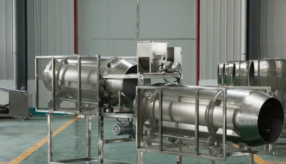 Nutrition Grains Rice Powder Food Extruder Machine / Production Line