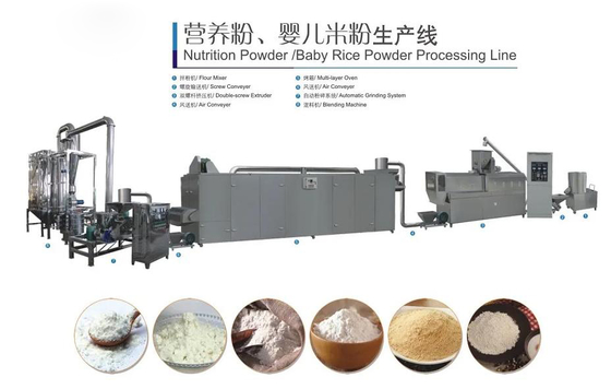 Auto Food Extruder Machine , Infant Nutritional Powder Production Line