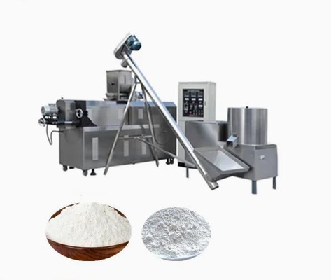Rice Sesame Nutrition Powder automatic food making machine , twin screw Extruder