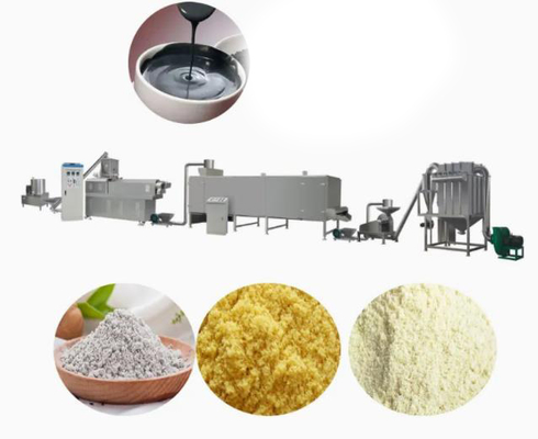 Fully Automatic Baby food nutritional powder production line/extruder making machinery with CE