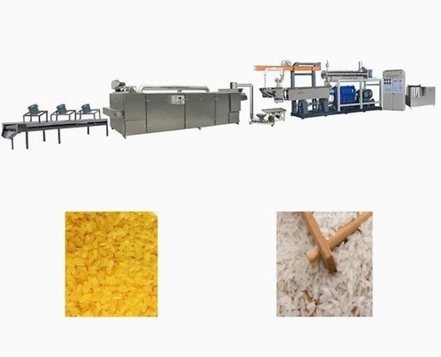 Food Extruder Machine / Complete Auto Artificial Nutritional Rice Production Line