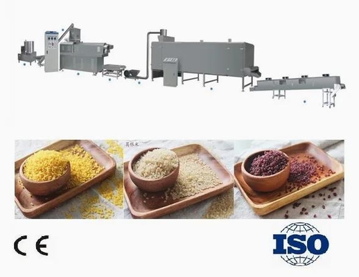 Food Extruder Machine / Complete Auto Artificial Nutritional Rice Production Line