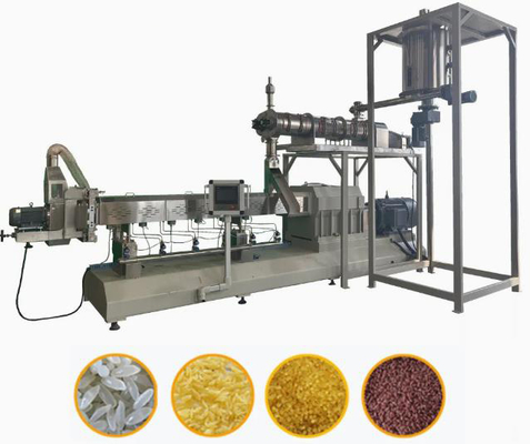 Food Extruder Machine / Complete Auto Artificial Nutritional Rice Production Line