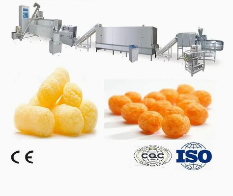 Stainless Steel 3d 2d snack pellet twin screw extruder processing line