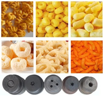 Stainless Steel 3d 2d snack pellet twin screw extruder processing line