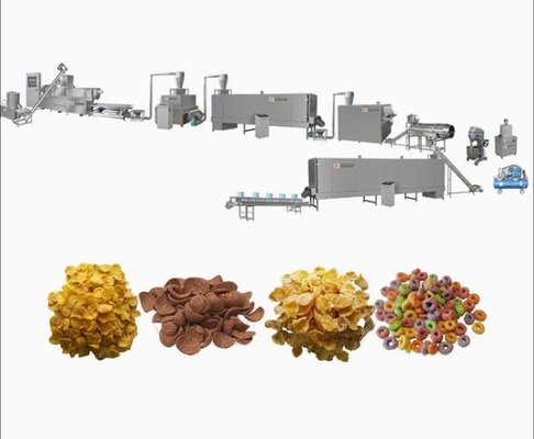 Wheat , corn starch , potato starch 3D Snack Pellet Machinery