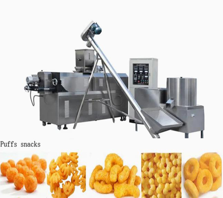 Wheat , corn starch , potato starch 3D Snack Pellet Machinery