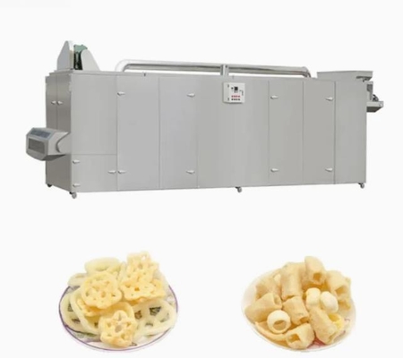 Auto 3D Snack Extruder Machine , Fried Food Processing Equipment