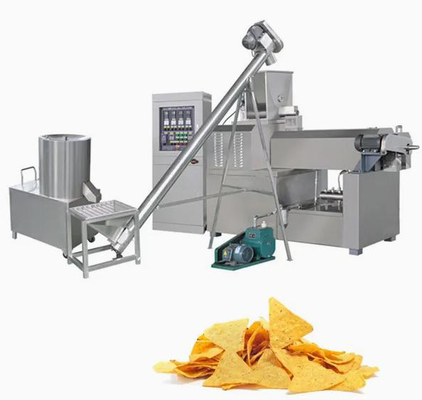 Automatic Panipuri / Golgappa Fryum 3d Snack Extruder Machine processing line