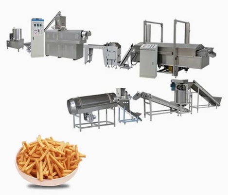 Full automatic Fried 3D Papad pellet Snacks food extruder machine production line