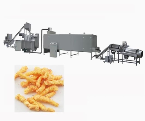 Single Screw Food Extrusion Equipment For 3d Flour Bugles Chips Making
