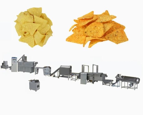 Double Screw Snack Extruder Machine , Automatic Pellet Food Production Line