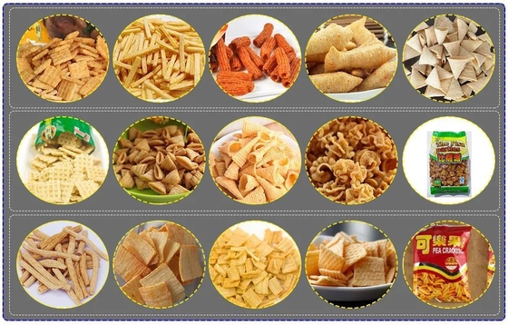 Potato chips 3D Pellet Snack Extruder Machine WITH One year Guarantee