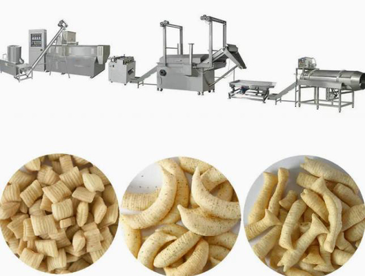 Automatic 3d Pellet Snacks Cracker Making Machine Production Line