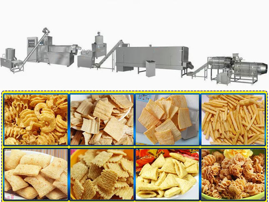 CE Stainless Steel Potato Chips Making Machine 100KG/H-120KG/H
