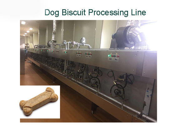 Crispy Dog Beloved Or Cat Beloved Biscuit Processing Line / Biscuit Making Machine