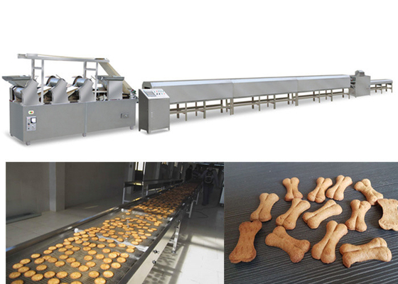 Crunchy Dental Care Dog Food Manufacturing Equipment To Make Pet Biscuit